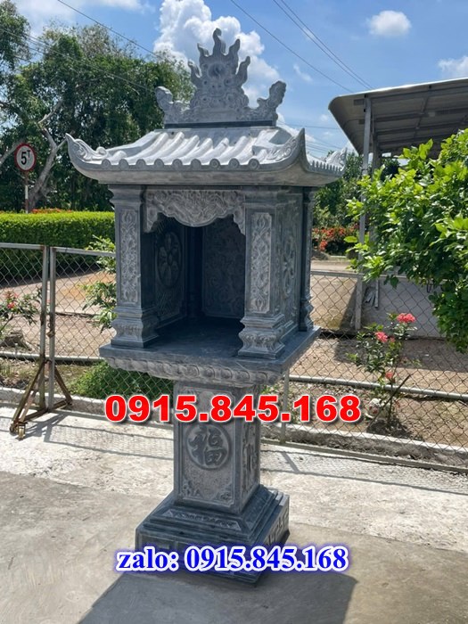 AM khóm trang thờ nhà mồ xây đá trước nhà long an