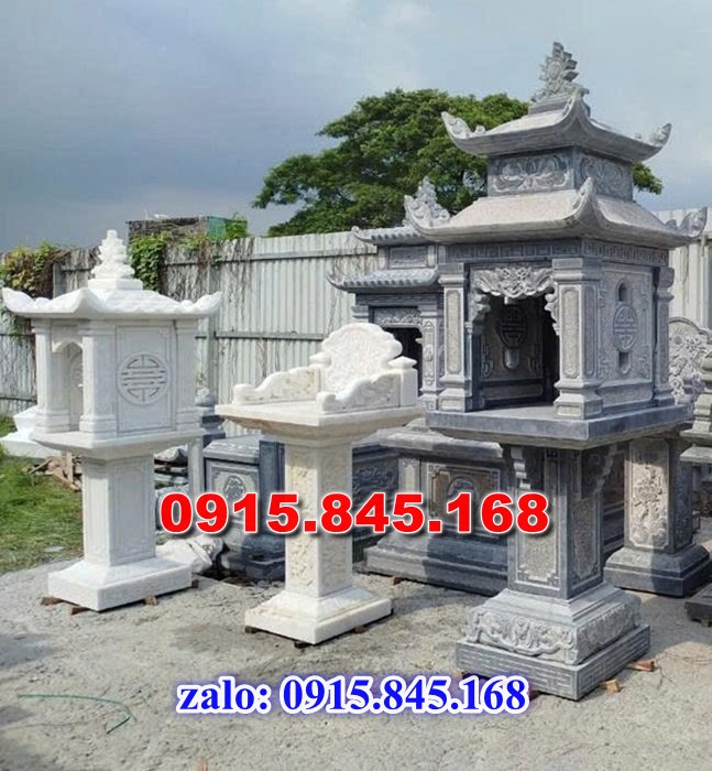 AM khóm trang thờ nhà mồ xây đá trước nhà long an