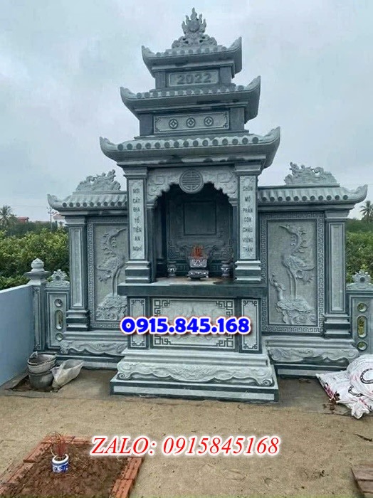 cây hương nghĩa trang gia đình bằng đá, lầu thờ lăng mộ gia tộc dòng họ đá khối, củng kỳ đài thờ xây đá granite gạch xi măng,