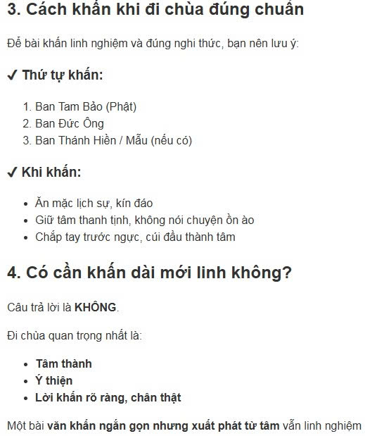 Văn khấn đi chùa đầy đủ chuẩn nhất ai cũng nên biết, Bài khấn đi chùa đúng chuẩn phong tục Việt Nam, Cách khấn khi đi chùa đúng cách cầu gì được nấy, Văn khấn lễ chùa ngắn gọn dễ nhớ chuẩn nhất, Hướng dẫn đi chùa khấn gì đúng chuẩn tâm linh, Văn khấn đi chùa cầu bình an cho gia đình chuẩn nhất, Bài khấn đi chùa cầu tài lộc may mắn cả năm, Văn khấn cầu duyên khi đi chùa linh nghiệm, Bài khấn đi chùa cầu tài lộc may mắn cả năm, Văn khấn cầu duyên khi đi chùa linh nghiệm, Văn khấn cầu công danh sự nghiệp tại chùa, Bài khấn đi chùa cầu sức khỏe bình an, Văn khấn đi chùa mùng 1 chuẩn nhất cầu may mắn, Văn khấn đi chùa ngày rằm 15 16 đầy đủ và chính xác, Bài khấn đi chùa đầu năm cầu tài lộc bình an, Văn khấn đi chùa cuối năm tạ lễ chuẩn phong tục, Văn khấn lễ Phật ngày rằm tháng 7 đầy đủ, Văn khấn ban Tam Bảo chuẩn nhất khi đi chùa, Văn khấn ban Đức Ông đầy đủ dễ nhớ, Văn khấn ban Quan Âm cầu bình an tài lộc, Văn khấn ban Mẫu khi đi chùa chuẩn nhất, Thứ tự khấn các ban trong chùa đúng cách, Cách đi chùa khấn đúng cách cho người mới, Sắm lễ đi chùa gồm những gì đầy đủ nhất, Hướng dẫn vái lạy khi đi chùa đúng cách, Cách khấn đi chùa ngắn gọn nhưng linh nghiệm, Bài văn khấn đi chùa đầy đủ nhất 2027, Bài khấn lễ Phật chuẩn truyền thống Việt Nam, Văn khấn đi chùa chuẩn phong tục tâm linh Việt, Tổng hợp bài văn khấn đi chùa linh nghiệm nhất, Văn khấn cầu con khi đi chùa đúng cách dễ ứng nghiệm,
