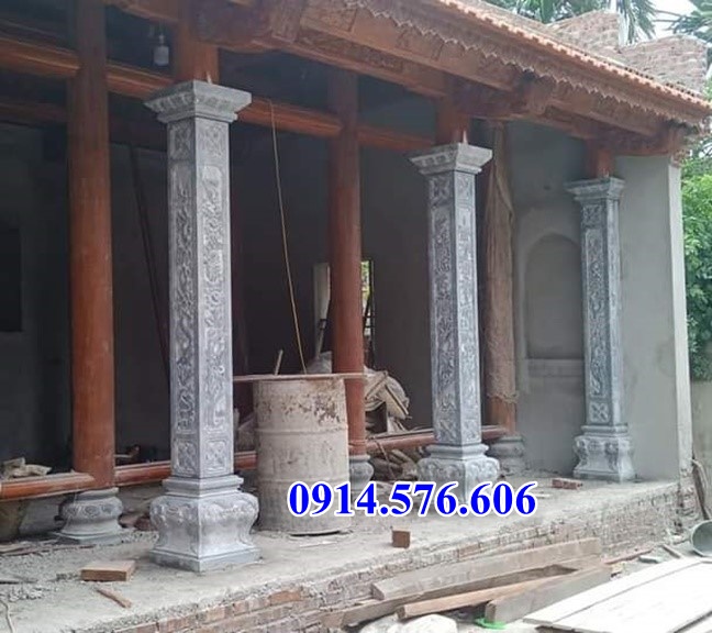 mẫu cột đá đẹp, cột bằng đá, kích thước cột đá, giá bán cột đá, thiết kế cột bằng đá,