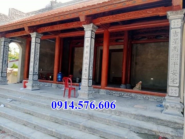 mẫu cột đá đẹp, cột bằng đá, kích thước cột đá, giá bán cột đá, thiết kế cột bằng đá,